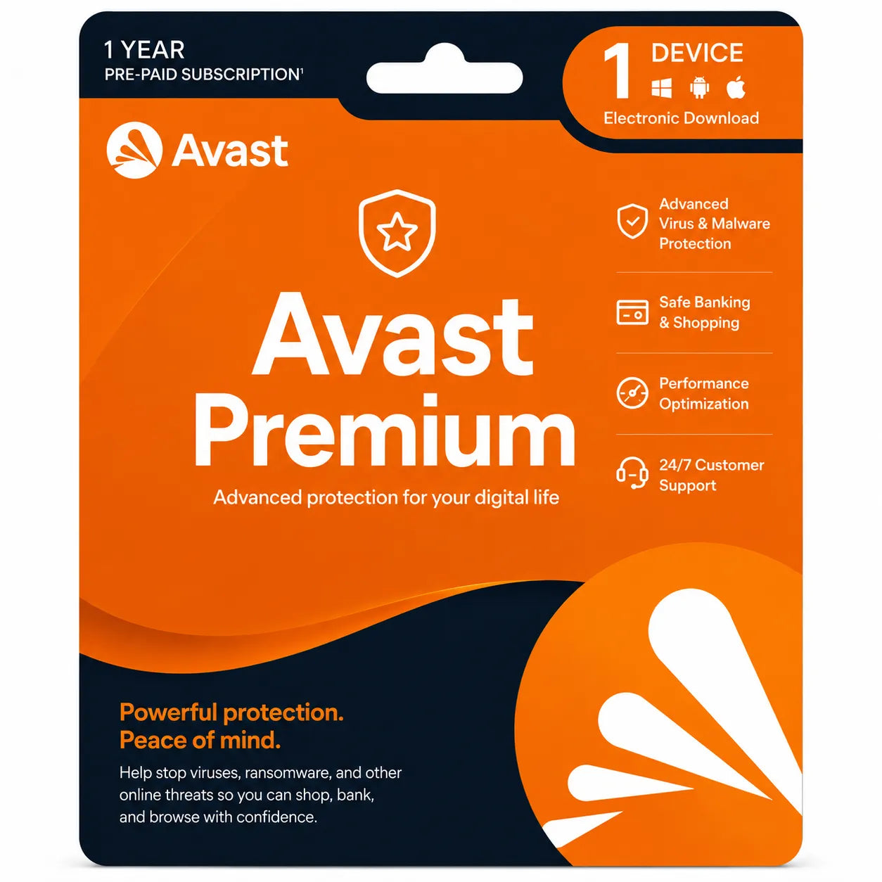 Avast Premium 1 Year 1 Device