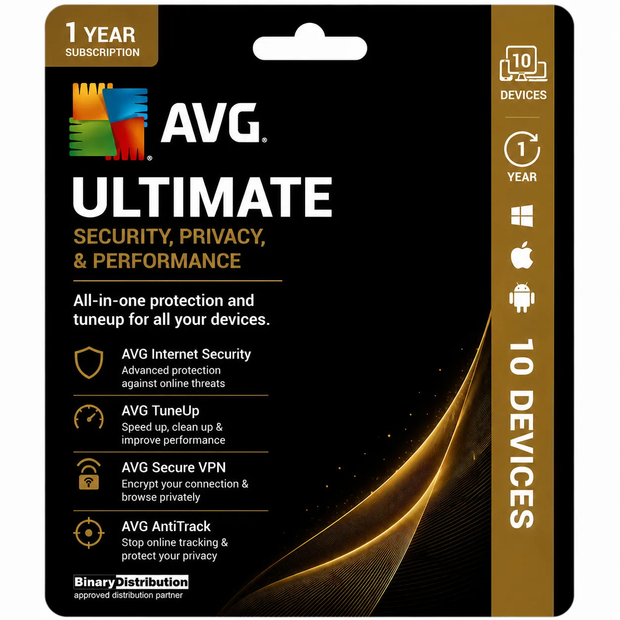 AVG Ultimate Protection 1 Year 10 Device