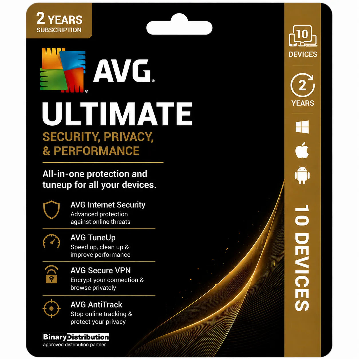 AVG Ultimate Protection 2 Years 10 Device