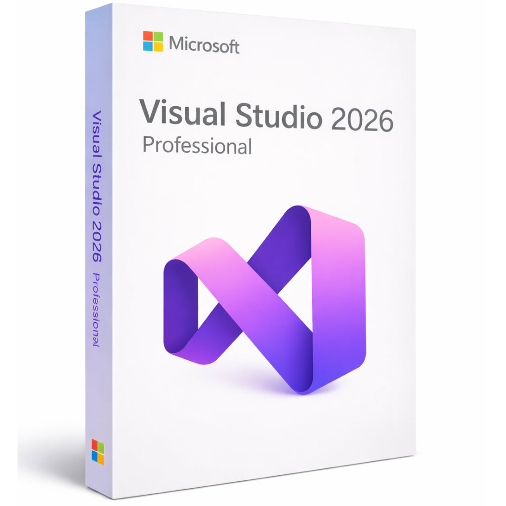 Microsoft Visual 2026 Professional Retail License Main image