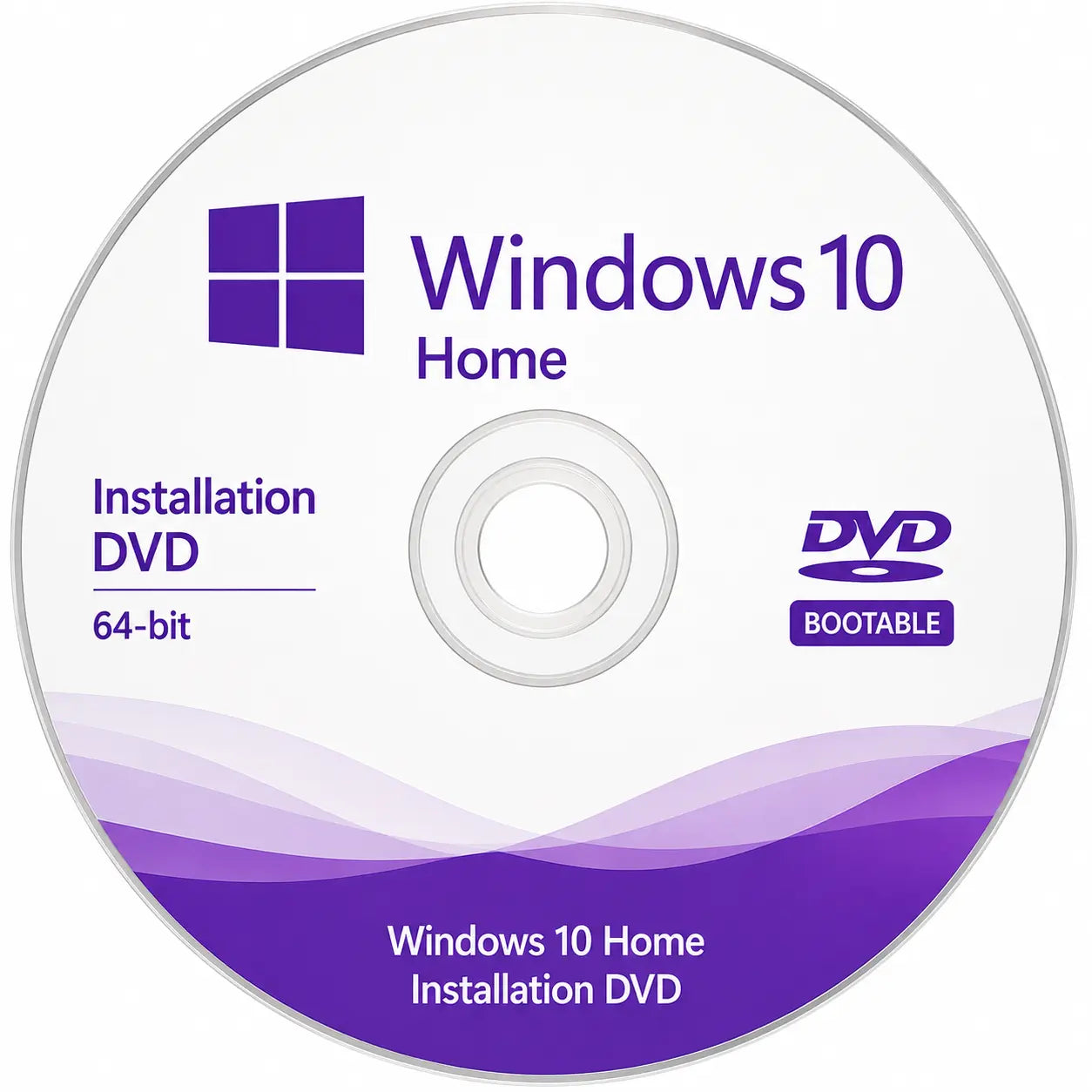 Windows 10 Home Installation Recovery DVD Main image