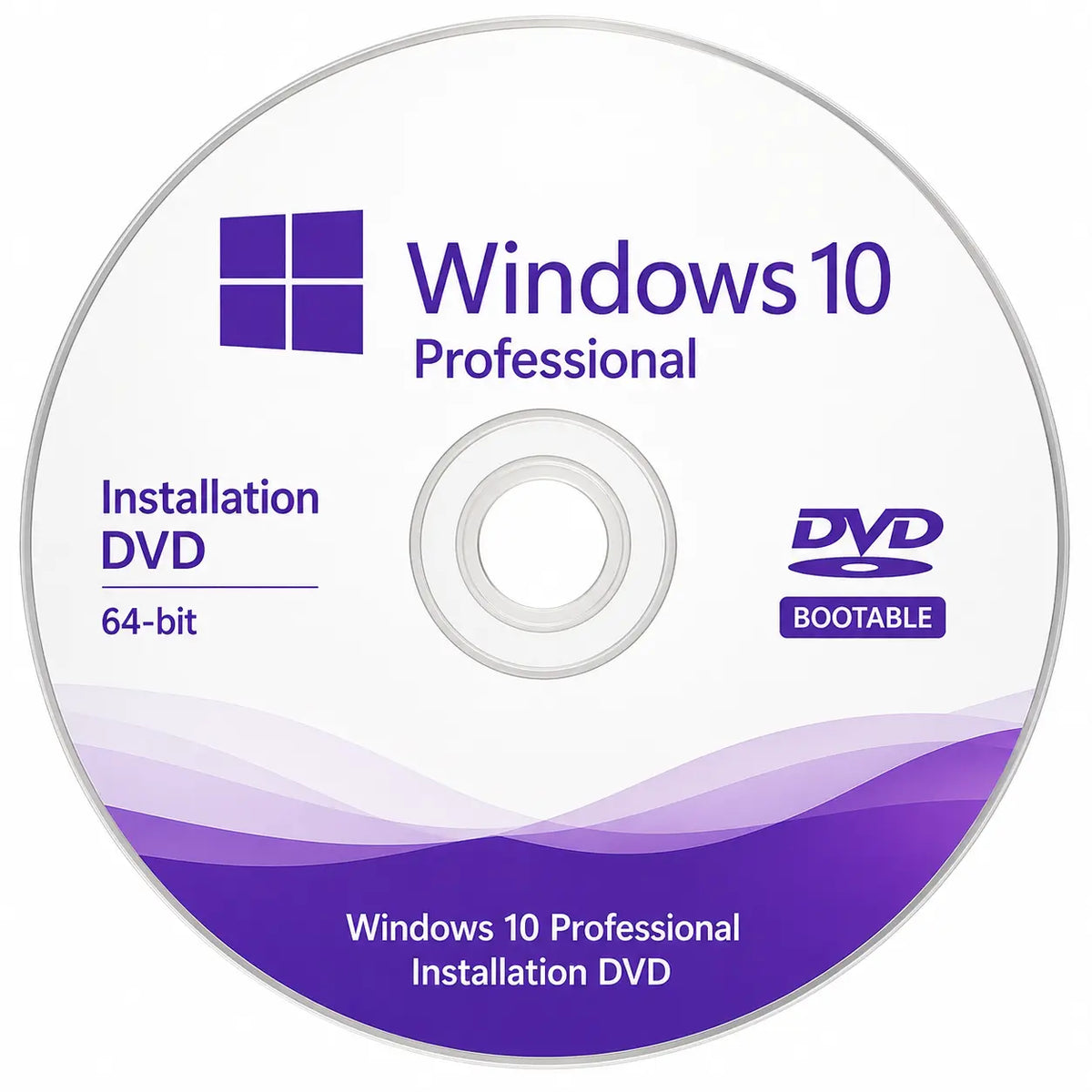 Windows 10 Professional Installation Recovery DVD Main image
