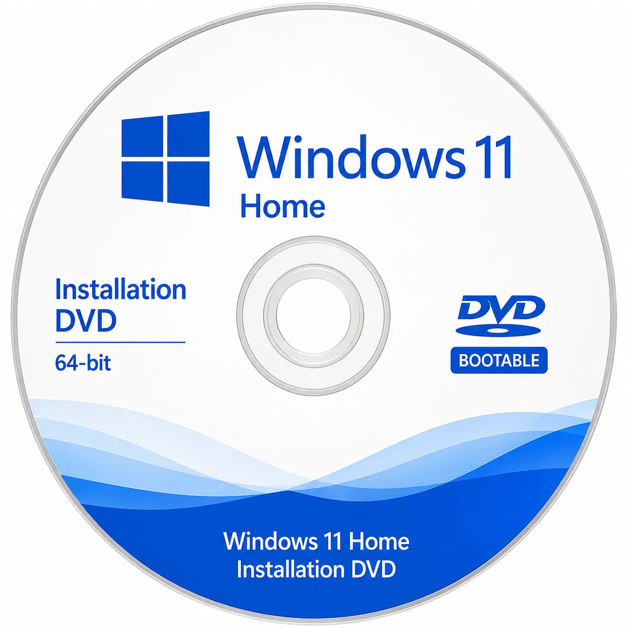 Windows 11 Home Installation Recovery DVD